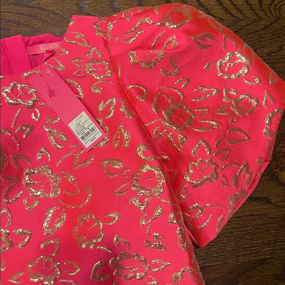 NWT Lilly Pulitzer Pratt brocade top medium - Picture 2 of 4